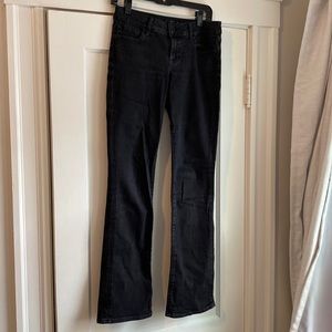 Lucky Brand Lolita Boot charcoal black jeans size 4/27